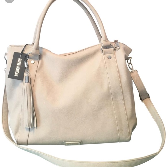 Steve Madden Handbags - Steve Madden Large bisque Handbag
